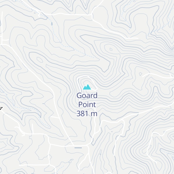 Map of Goard Point
