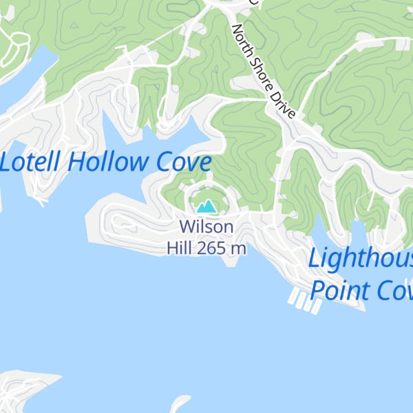 Map of Wilson Hill