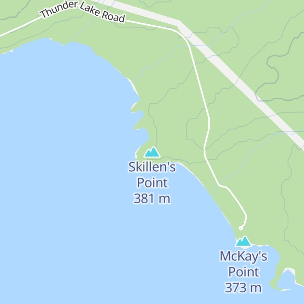 Map of Skillen's Point
