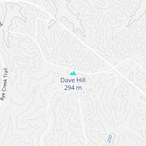 Map of Dave Hill