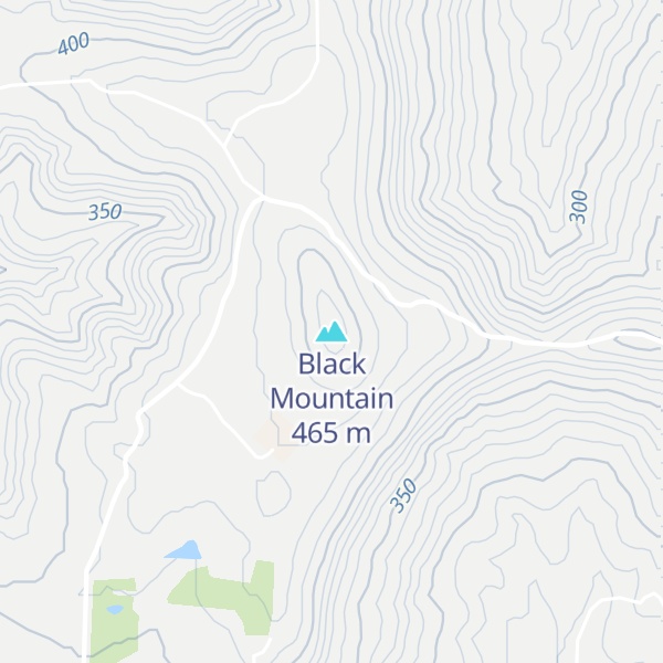 Map of Black Mountain