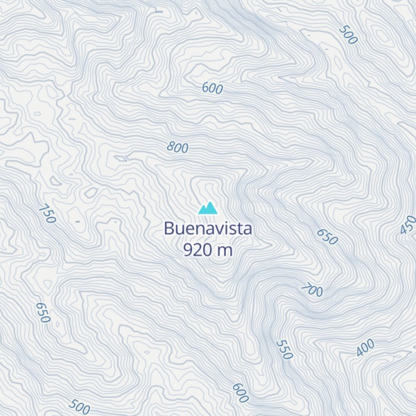 Map of Buenavista