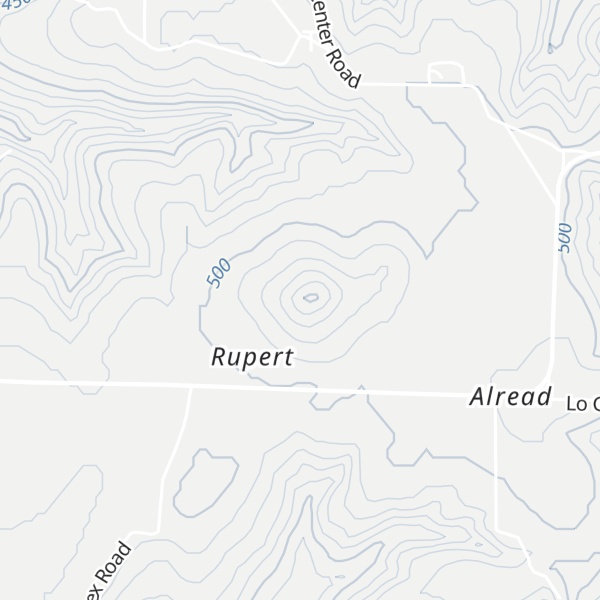 Map of Pine Mountain
