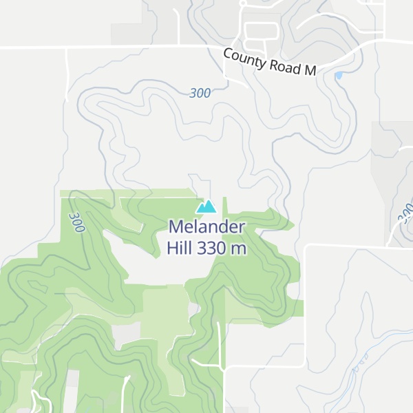 Map of Melander Hill