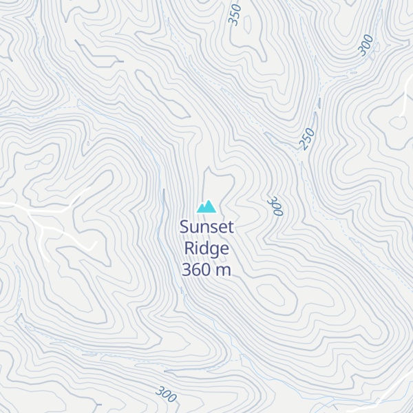 Map of Sunset Ridge