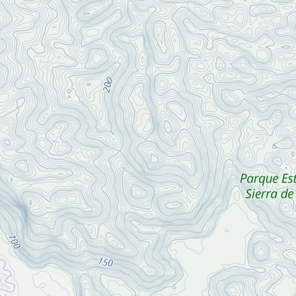 Map of Cerro Quemado