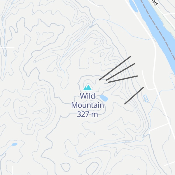 Map of Wild Mountain