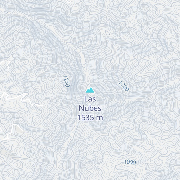 Map of Las Nubes
