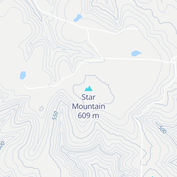 Map of Star Mountain