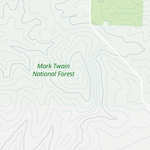 Map of Washington Bald