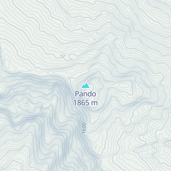 Map of Pando