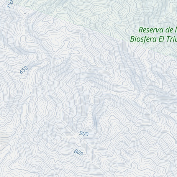 Map of Las Chicharras