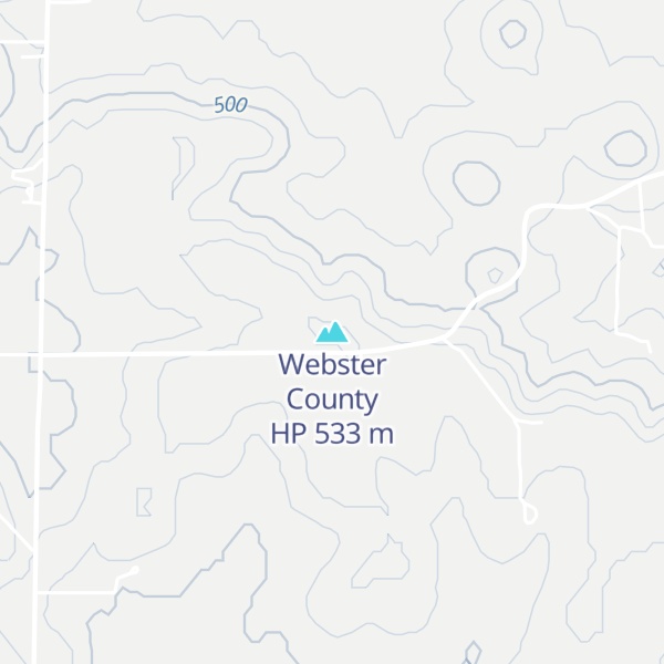 Map of Webster County HP