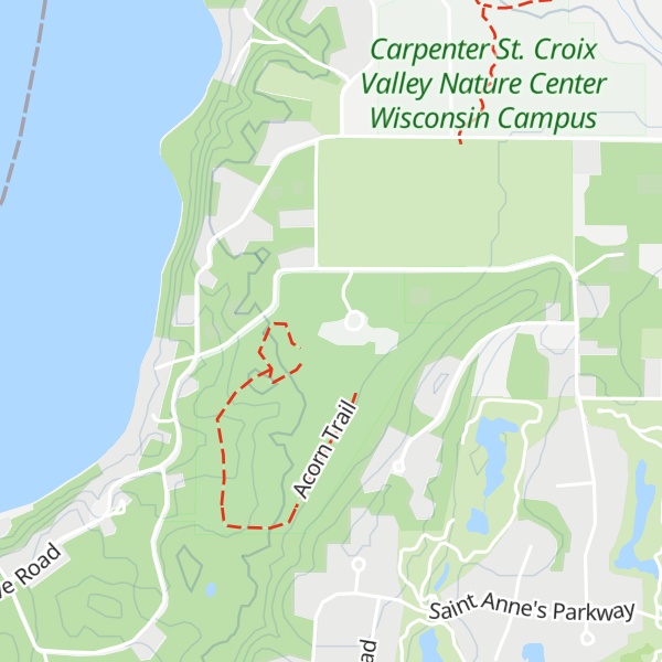 Map of Al & Laurie Hein Visitor Center