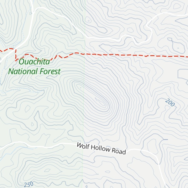 Map of Round Mountain