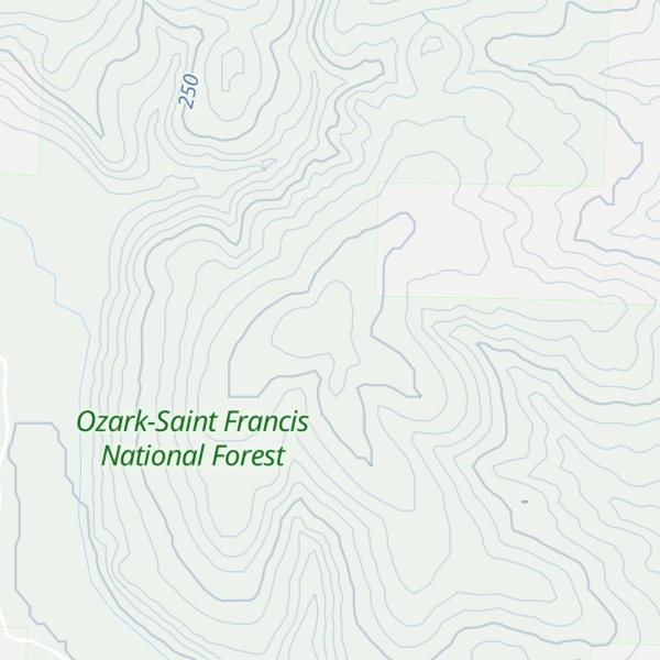 Map of Wills Mountain