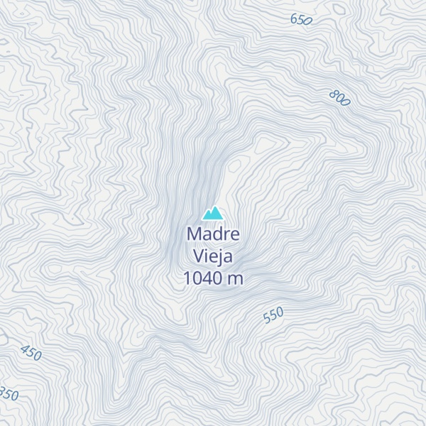 Map of Madre Vieja