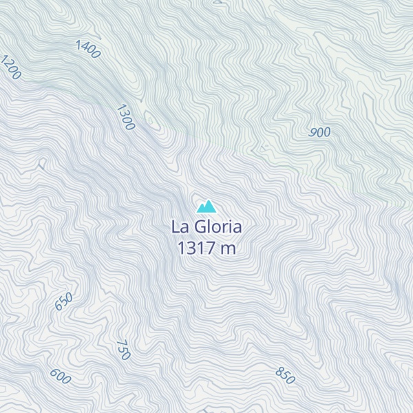 Map of La Gloria