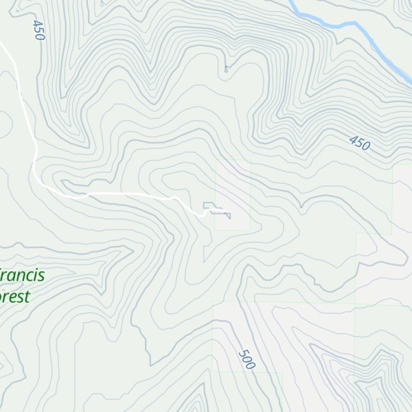 Map of Hatley Mountain