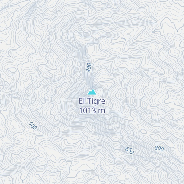 Map of El Tigre