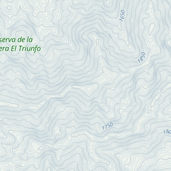 Map of Cerro El Peñon