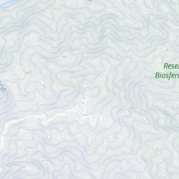 Map of Cerro El Encanto