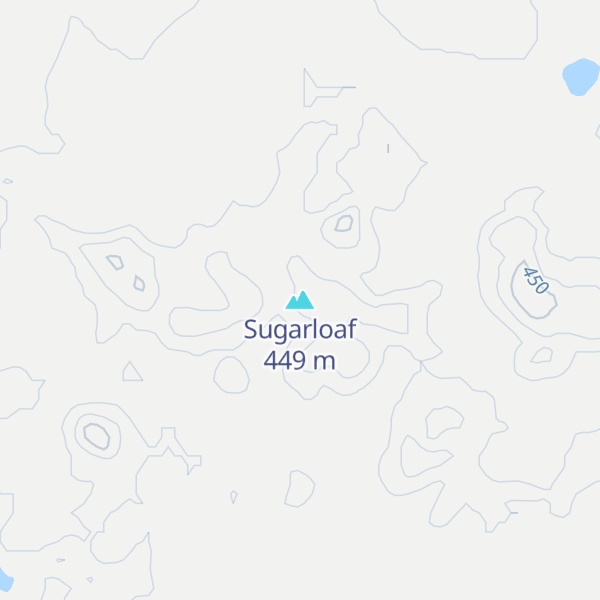Map of Sugarloaf