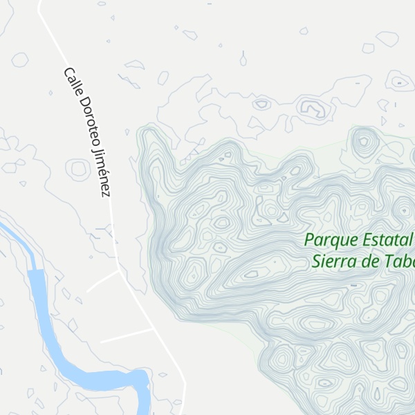 Map of Cerro La Iglesia