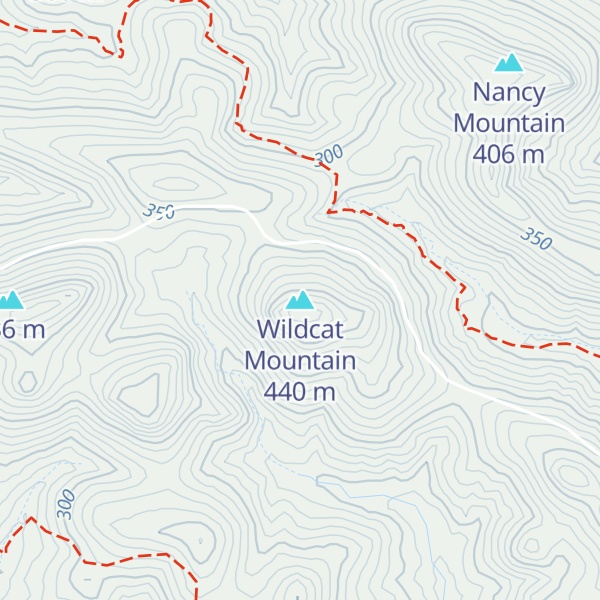 Map of Wildcat Mountain