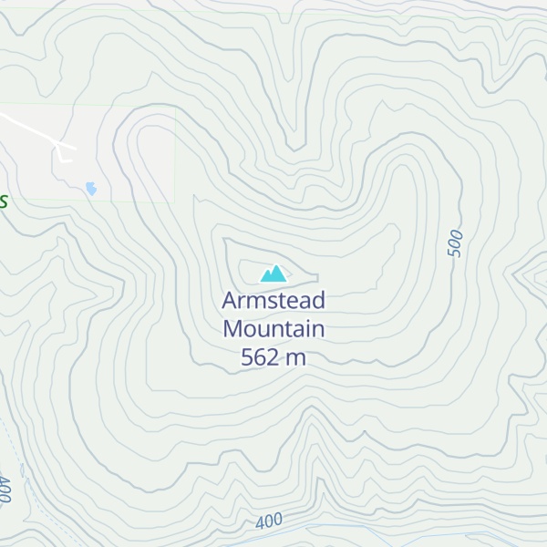 Map of Armstead Mountain