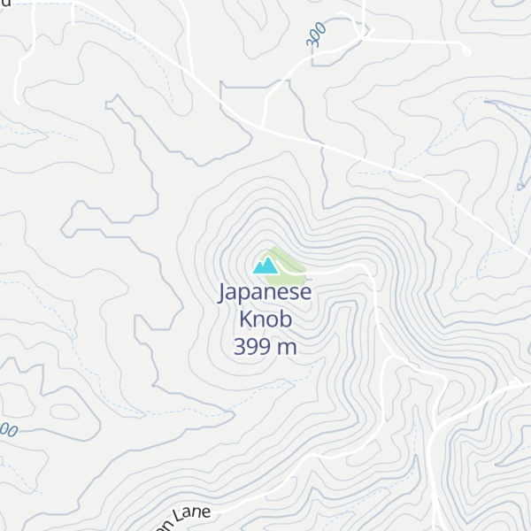 Map of Japanese Knob