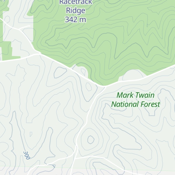 Map of Blackjack Knob