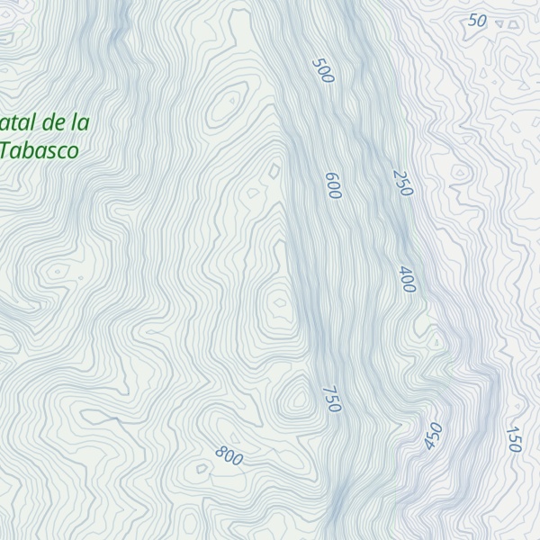 Map of Cerro Madrigal