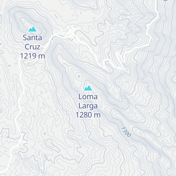 Map of Loma Larga