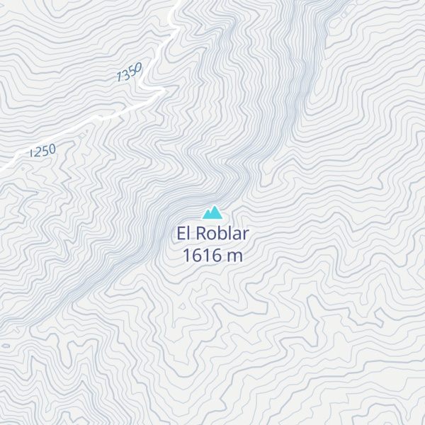 Map of El Roblar