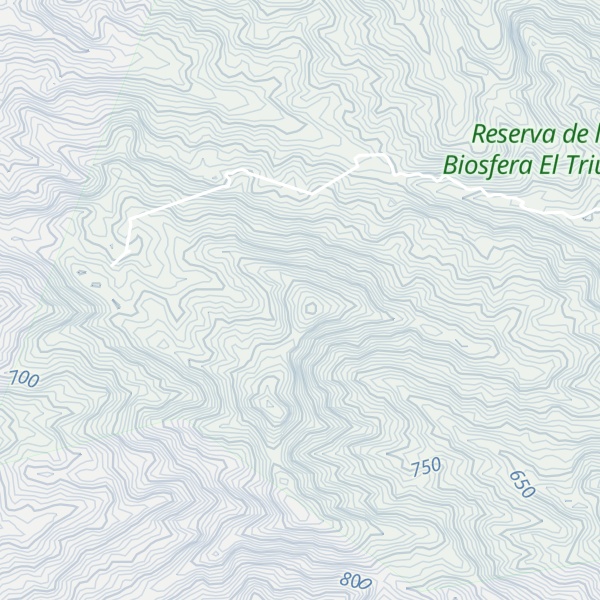 Map of Cerro San Antonio