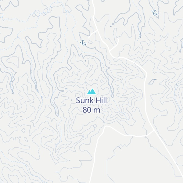 Map of Sunk Hill