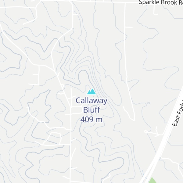 Map of Callaway Bluff