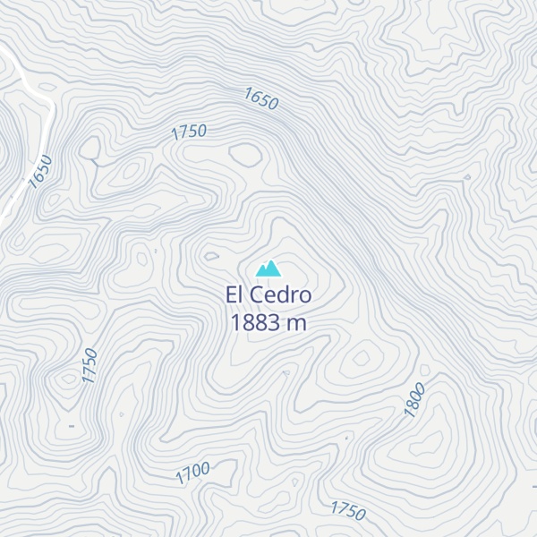 Map of El Cedro