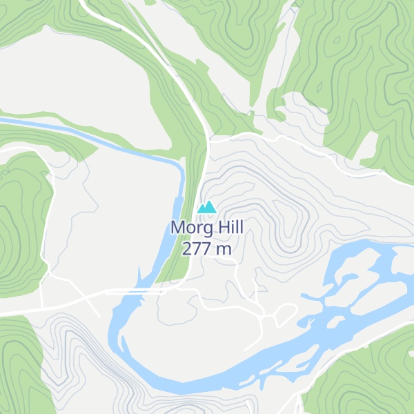 Map of Morg Hill