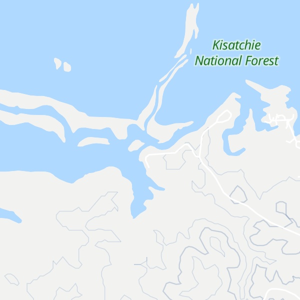 Map of Cedar Bluff