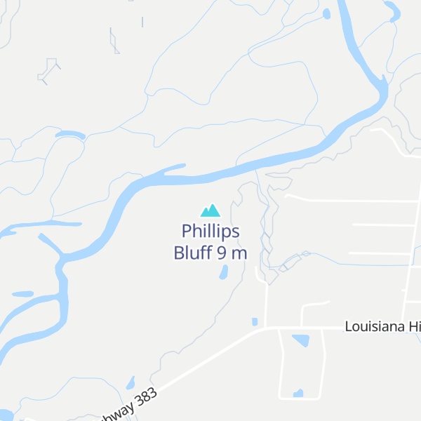 Map of Phillips Bluff