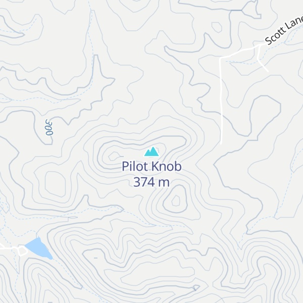 Map of Pilot Knob