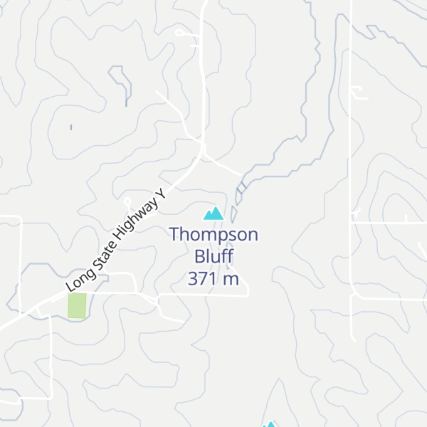 Map of Thompson Bluff