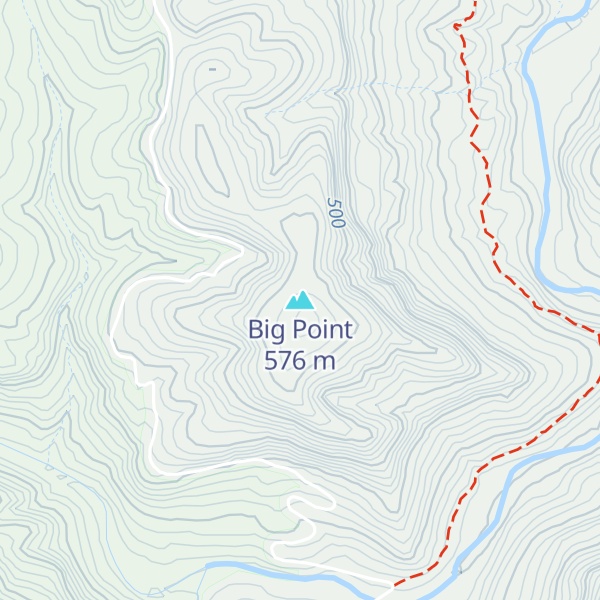 Map of Big Point