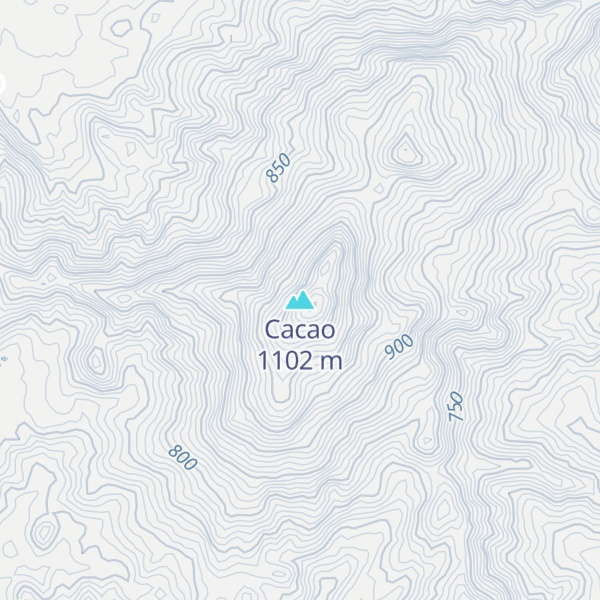 Map of Cacao
