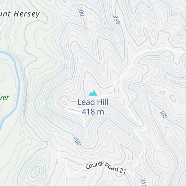 Map of Lead Hill