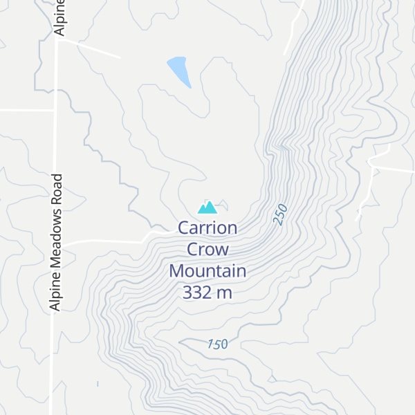 Map of Carrion Crow Mountain