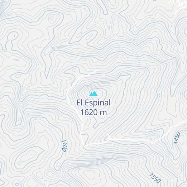 Map of El Espinal