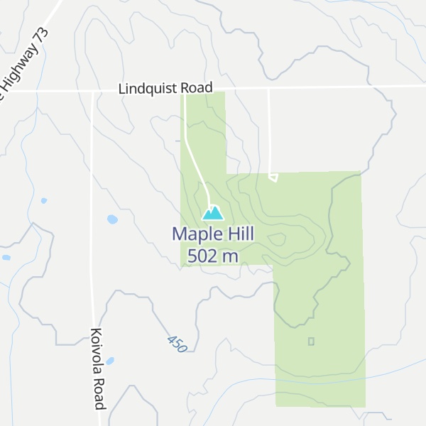 Map of Maple Hill